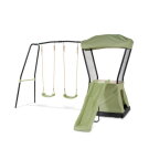 EXIT Ivy outdoor playset with slide and swing set