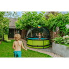 EXIT Lime pool ø244x76cm with filter pump and dome - green