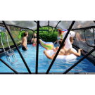 EXIT Frame Pool 5.4x2.5x1m (12V SF) – Timber + Dome GB