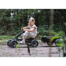 EXIT Foxy go-kart with trailer for kids black | from 2 years
