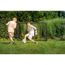 EXIT Scala aluminium football goal 6x4ft - black