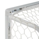 EXIT Scala aluminium football goal 6x4ft - white