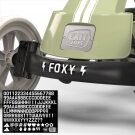 EXIT Foxy pedal go-kart with trailer for kids green | from 2 years