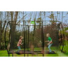EXIT Silhouette trampoline 8x12ft - black