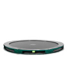 EXIT Elegant Premium ground sports trampoline 14ft - green