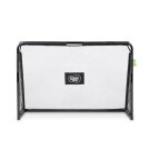 EXIT Maestro steel football goal 6x4ft - black