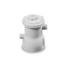 EXIT Wood pool ø244x76cm with filter pump and dome - brown