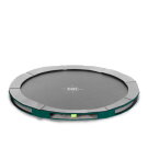 EXIT Elegant Premium ground sports trampoline 14ft - green