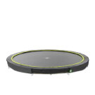 EXIT Silhouette Ground Sports Trampoline 14ft - Black