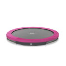 EXIT Silhouette ground sports trampoline ø305cm - pink