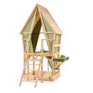 EXIT Yuki 550 playhouse with slide, mud kitchen and sandpit
