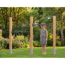 EXIT Linea 85 wooden gym bar double