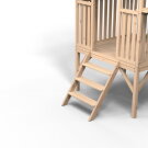 EXIT Panorama 300 wooden playhouse with slide