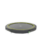 XIT Silhouette Ground Sports Trampoline 10ft - Black