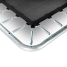 EXIT Silhouette Ground Sports Trampoline 7x10ft - Black