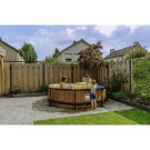 EXIT Wood pool 10ft x 30in with filter pump - brown