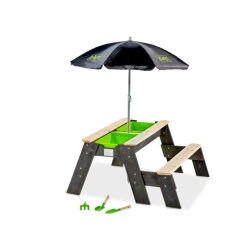 Sand and water table with parasol discount