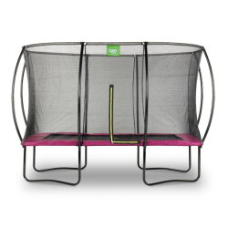 EXIT Silhouette trampoline 244x366cm - pink