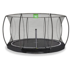 EXIT Black Edition ground trampoline ø427cm - black