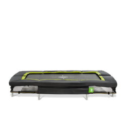 EXIT Silhouette ground sports trampoline 5x7ft - black