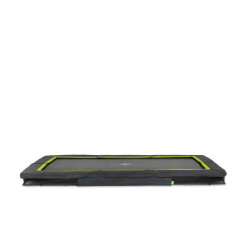 EXIT Silhouette Ground Sports Trampoline 8x12ft - Black
