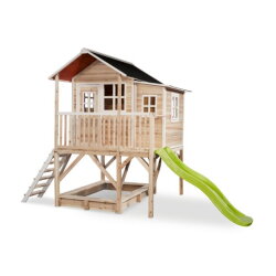 EXIT Loft 550 wooden playhouse - natural