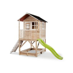 EXIT Loft 500 wooden playhouse - natural