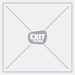 EXIT liner Black Wood pool ø360x76cm - black