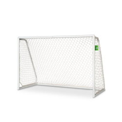 EXIT Scala aluminium football goal 6x4ft - white