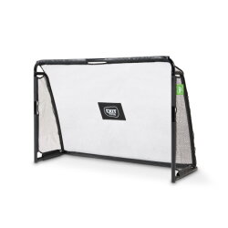 EXIT Maestro steel football goal 6x4ft - black