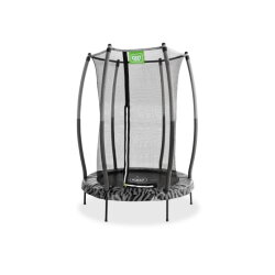 EXIT Tiggy junior trampoline with safety ø140cm - black/grey