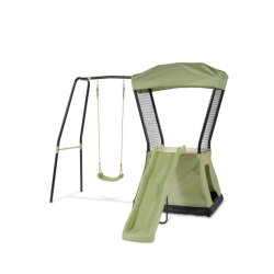 EXIT Ivy outdoor playset with slide and swing