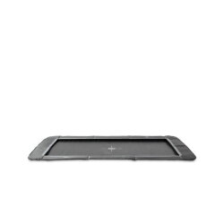 EXIT InTerra ground-level sports trampoline 7x10ft - black