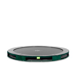 EXIT Elegant ground sports trampoline ø305cm - green