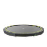 EXIT Silhouette Ground Sports Trampoline 14ft - Black