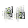 EXIT Galaxy wall-mounted basketball backboard - green/black