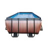 EXIT Frame Pool 5.4x2.5x1.22m (12v Sand filter) – Timber GB