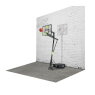 EXIT portable basketball backboard on wheels - green/black