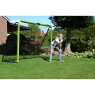 EXIT Tempo steel football goal 240x160cm - green/black