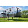 EXIT PeakPro trampoline 244x427cm - black