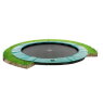 EXIT Supreme ground trampoline ø427cm - green