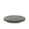 XIT Silhouette Ground Sports Trampoline 10ft - Black
