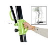 EXIT portable basketball backboard on wheels - green/black